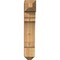 Ekena Millwork Olympic Craftsman Smooth Bracket, Western Red Cedar, 5 1/2"W x 18"D x 30"H BKT06X18X30OLY04SWR - alternate 2